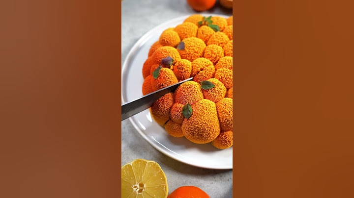 7 CITRUS ENTREMET - find the full video on insta or tiktok #chefromainavril #food #entremet