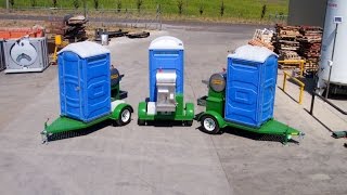 Deluxe Comfort Stations (Toilet Trailers)  by GK Machine