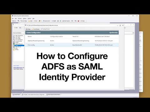 Video: ADFS supporta OpenID?