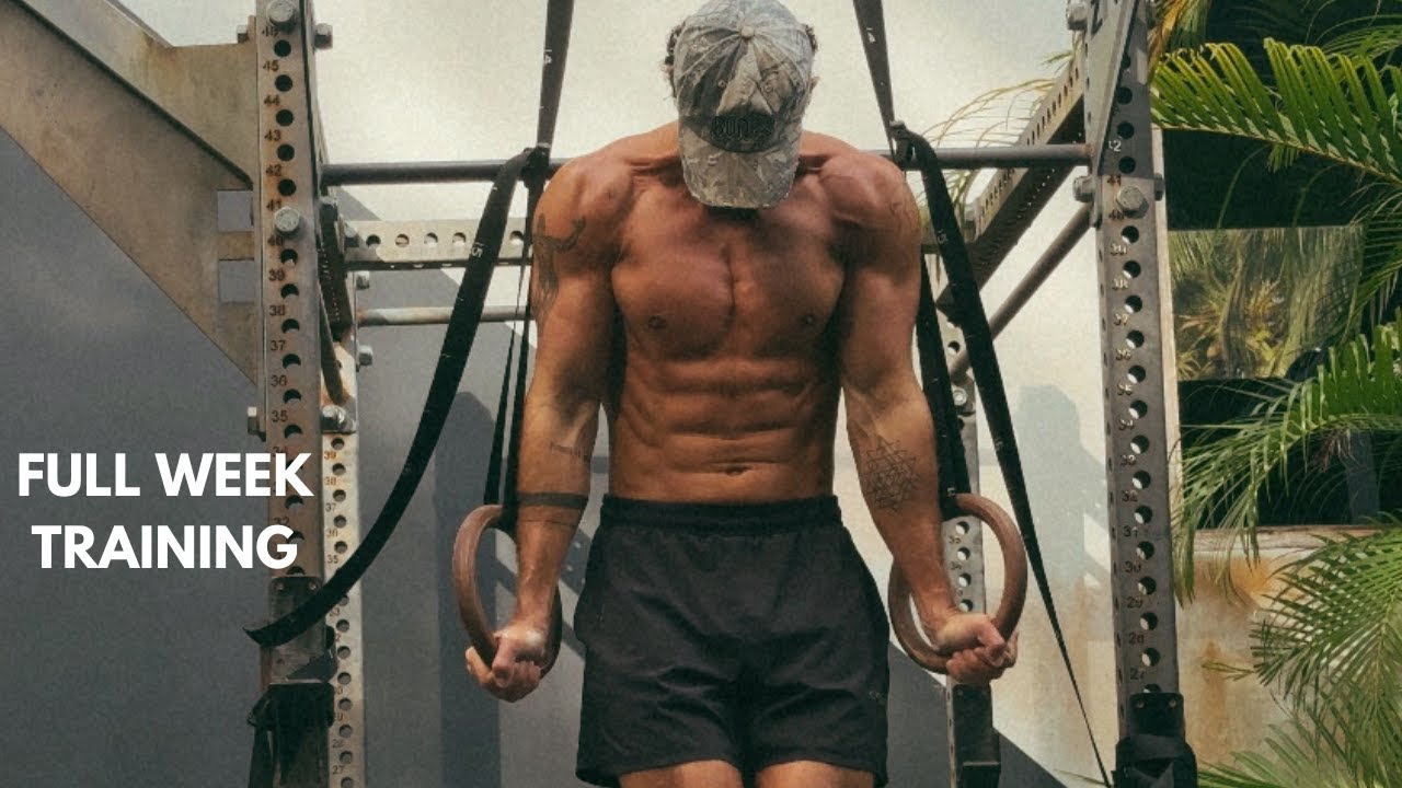 Как я тренируюсь для получения стройного, эстетичного тела (целая неделя)