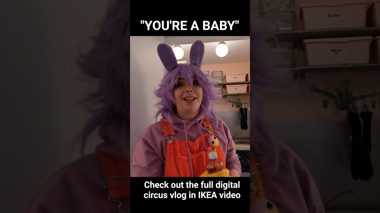 Jax is baby #tadc #digitalcircus #cosplay #comiccon #jax #pomni #funny