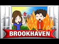 RECORRO LA CIUDAD E INCENDIO TODO EL SERVER BROOKHAVEN EN ROBLOX | Augus