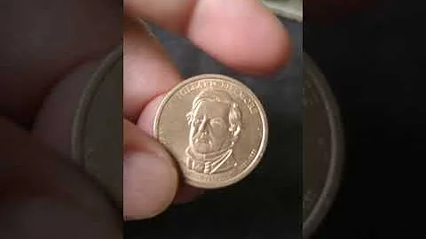 One Dollar Coin - Millard Fillmore (13th President...