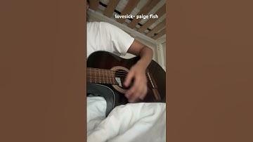 Thumbnail of lovesick- paige fish || guitar cover #cover #explore #singing #trending #shorts #acousticcover