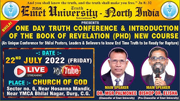 🔴 🅻🅸🆅🅴 || TRUTH CONFERENCE AND INTRODUCTION OF THE BOOK OF REVELATION  || DR. PALMONEE GREENROSE