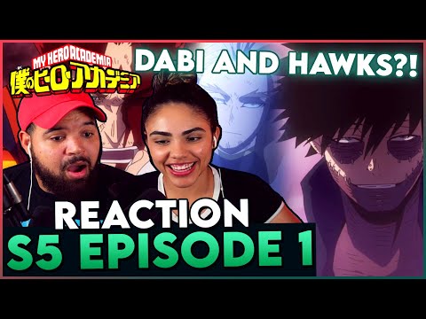 Why is HAWKS with DABI? - My Hero Academia Season 5 Episode 1 Reaction