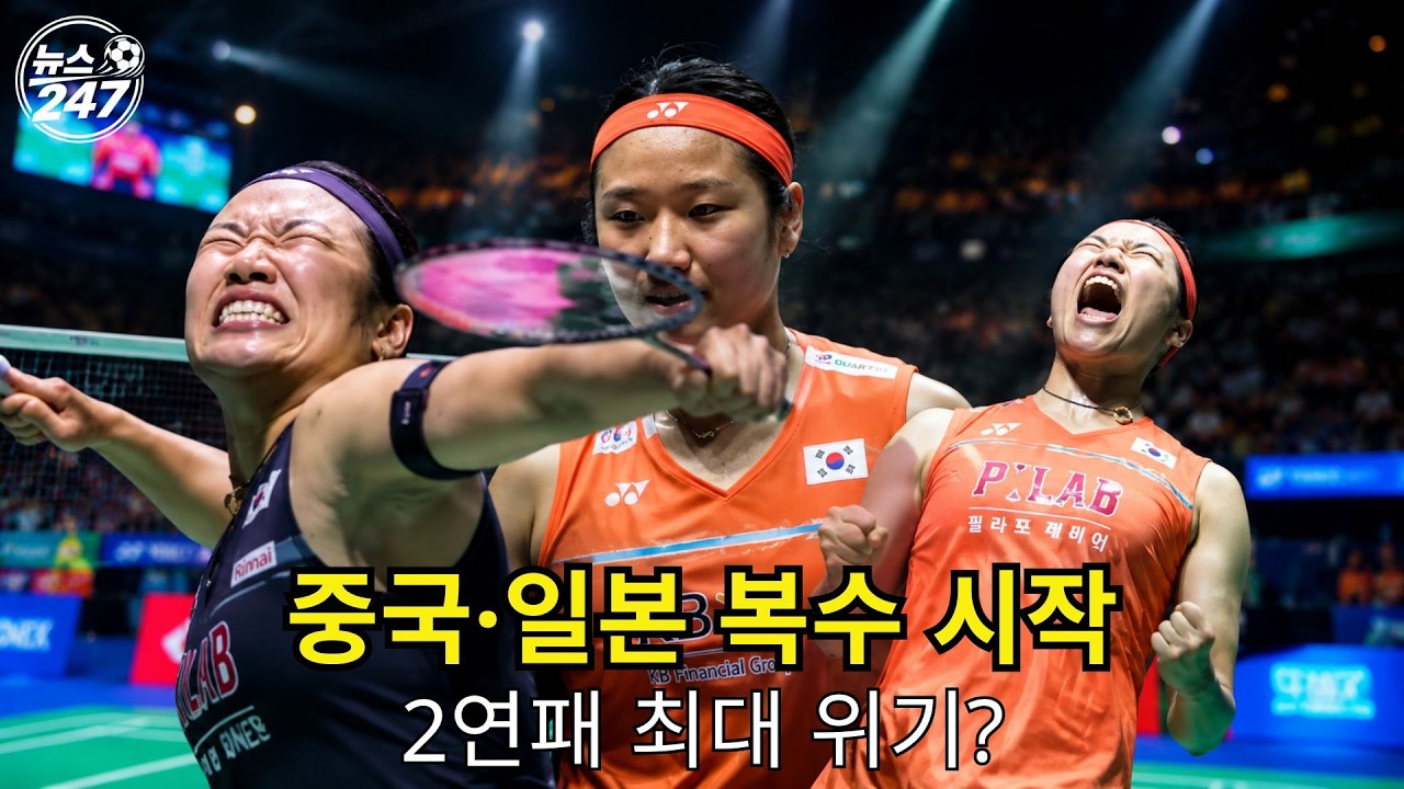 [싱가포르오픈] 안세영도 무너질 수 있다? 인도네시아 오픈 지옥 대진에 팬들 초긴장! l 뉴스 247