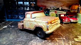 Working On A 1950's Nylint Truck