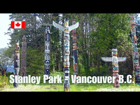 Beautiful Stanley Park Vancouver B.C. 4K