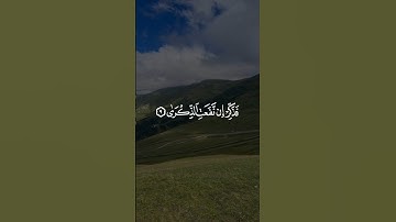 ﴿فَذَكِّر إِن نَفَعَتِ الذِّكرى﴾ - القارئ عبدالرحمن البلوشي
