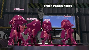 Splatoon 2: Splatfest 26 - Chaos Vs Order (Team Order - Final Day)