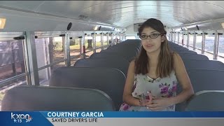 RRISD students help save bus driver