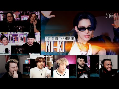 [niki] 'artist of the month' dance cover | reaction mashup