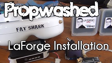 FatShark disassembly and LaForge installation [Propwashed Testbench]