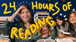 reading for 24 hours straight  book sleepover