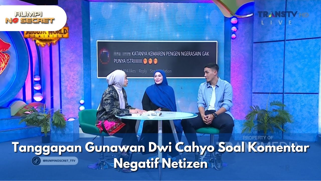 Tanggapan Gunawan Dwi Cahyo Soal Komentar Negatif Netizen - RUMPI NO SECRET (2/7/25) P1
