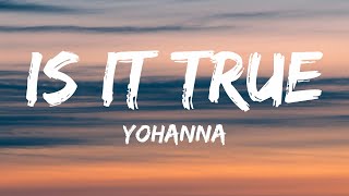 Yohanna - Is It True (Lyrics) Iceland Eurovision 2009 by Aqua Lyrics 3,293 views 3 months ago 3 minutes, 1 second