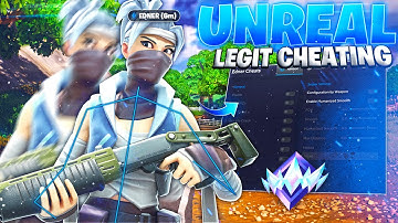 CHEATING With The BEST Fortnite CHEAT in Unreal Rank… 🏆