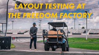 Testing the 2022 $100k Drift Series Layouts at The Freedom Factory!