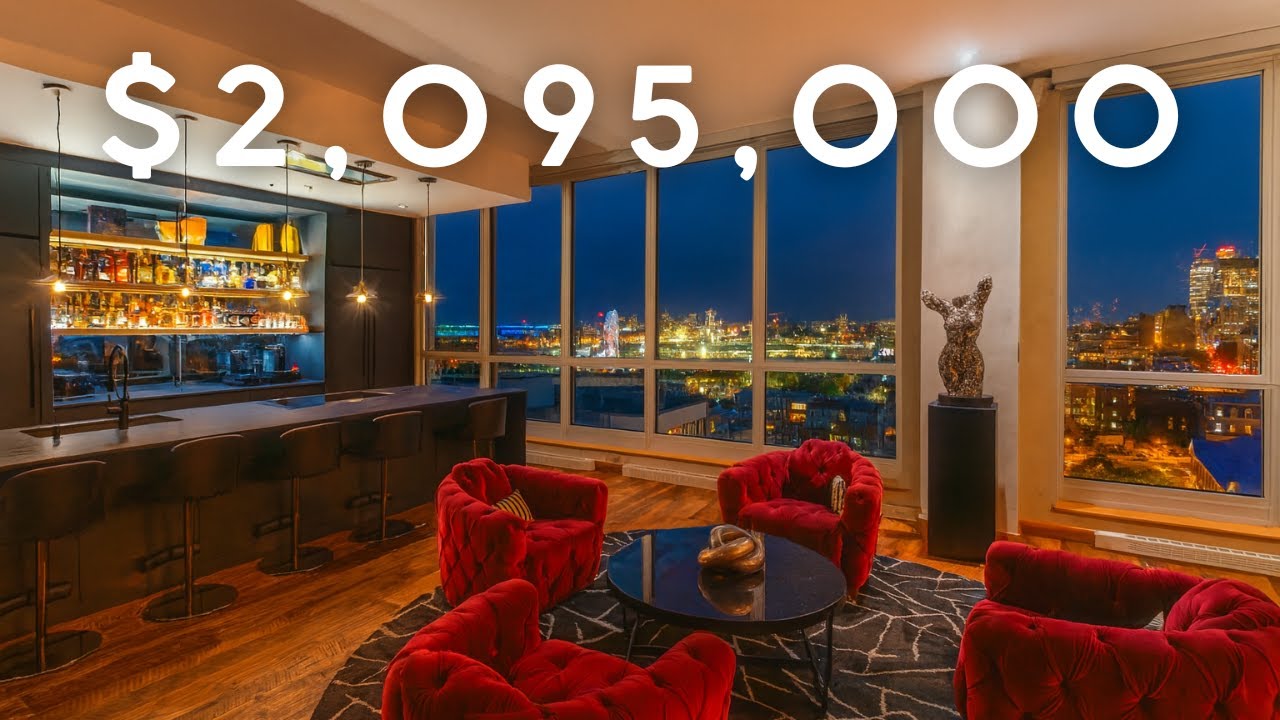 INSIDE A $2 MILLION PENTHOUSE IN OLD MONTREAL - YouTube