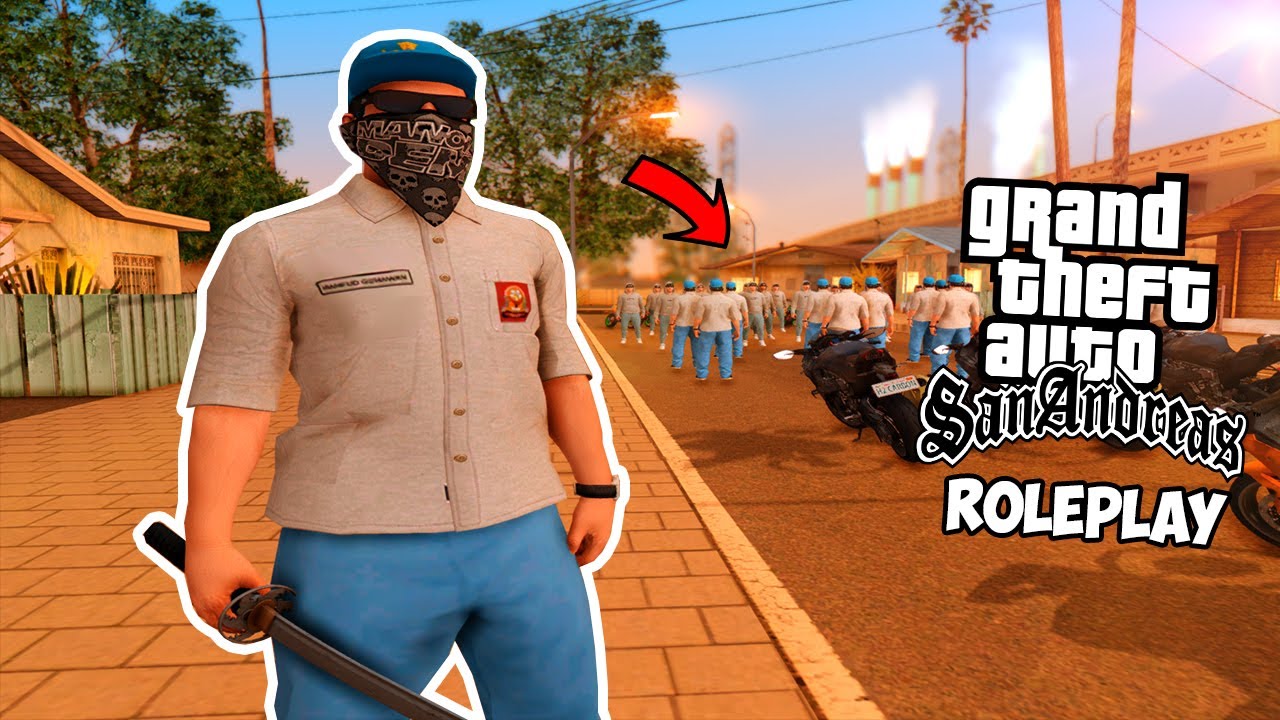 TAWURAN TERBESAR DI KOTA !  GTA SAN ANDREAS ROLEPLAY  YouTube