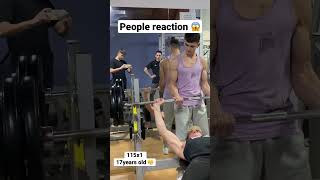 Gym reaction 😳!!!!!!