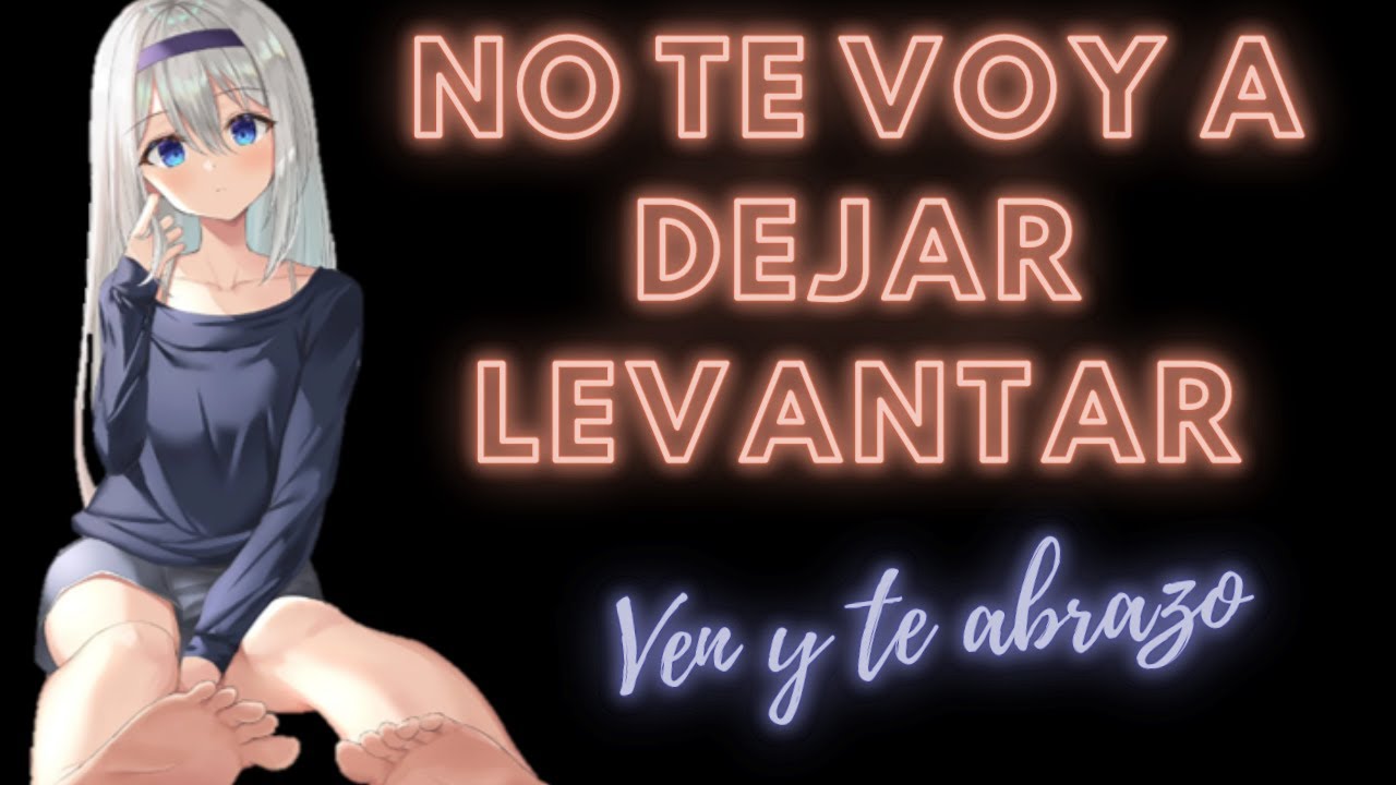 Novia CARIÑOSA no te deja LEVANTARTE / ROLEPLAY /
