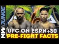 UFC on ESPN+ 30 pre fight facts: Figueiredo vs. Benavidez 2