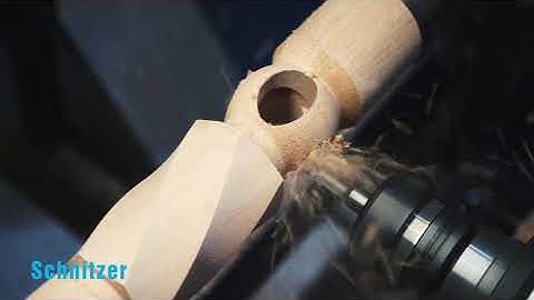 Modern High Speed CNC Wood Lathe Machines | Hızlı Otomatik CNC Ahşap Torna Makinesi