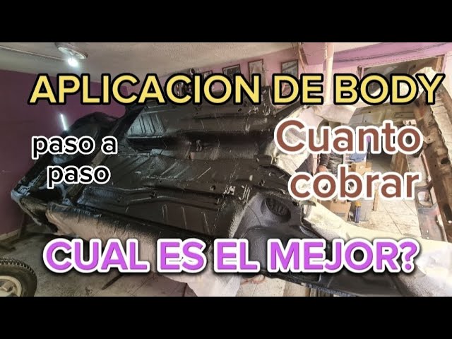 PINTURA PARA PISO anticorrosivo y antirruido / BODY SEAL 