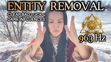 ✨Remove Dark Entities, Bad Luck, Energy Parasites & Negative Influences Reiki Energy Meditation