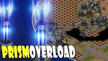 Red Alert 2 - Prism Tower All Over The Map