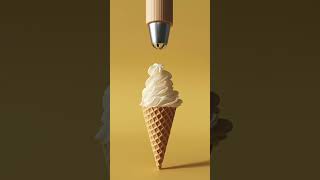Making An Ice-Cream #houdini #icecream #vfx #redshift3d