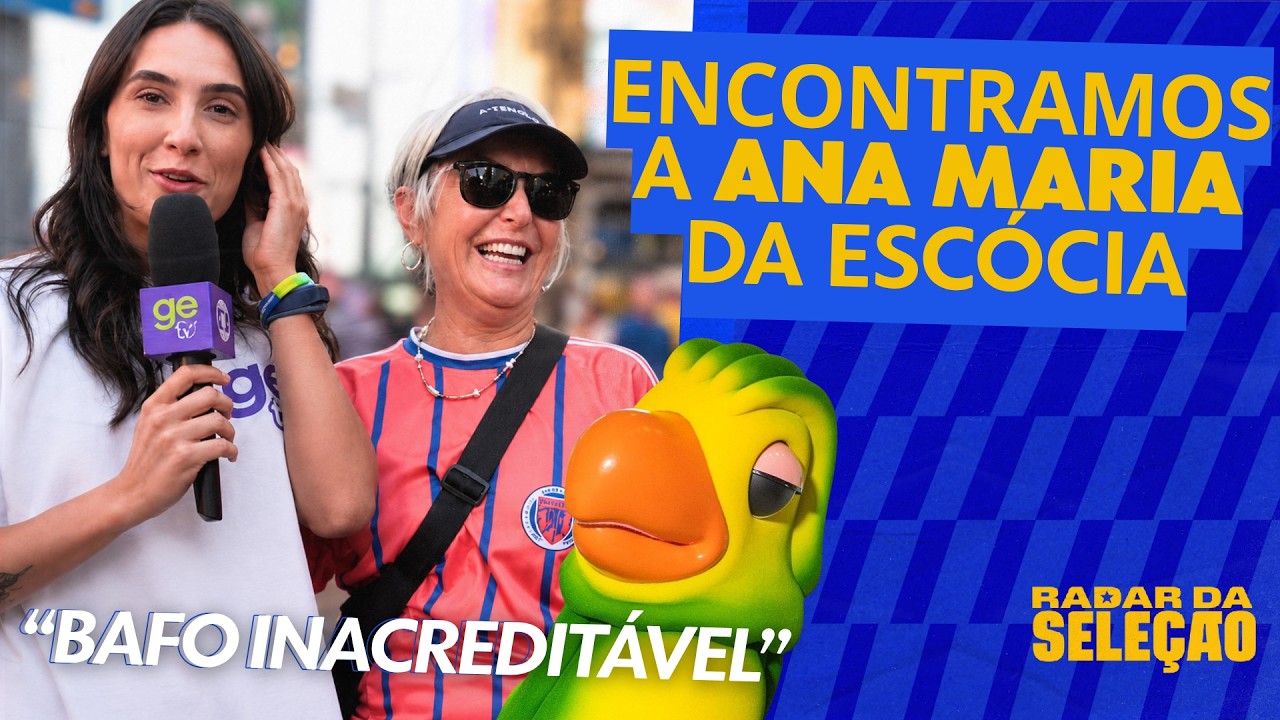 ANA MARIA BRAGA APARECEU NA GE TV?! LOUCURA DIRETO DA TIMES SQUARE NOS EUA | RADAR DA SELEÇÃO