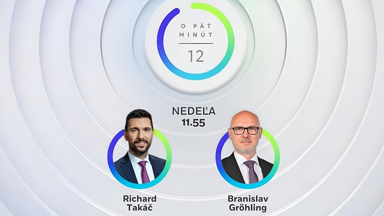 O 5 minút 12: Richard Takáč (Smer-SSD) vs. Branislav Gröhling (SaS) | 8.3.2026