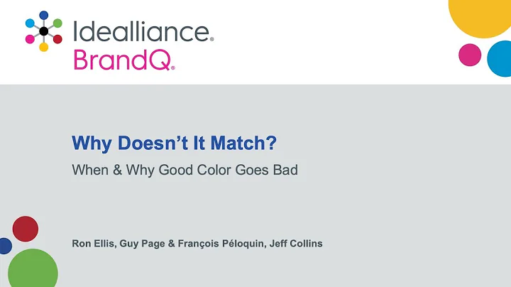 Why Doesnt It Match? When & Why Good Color Goes Ba...