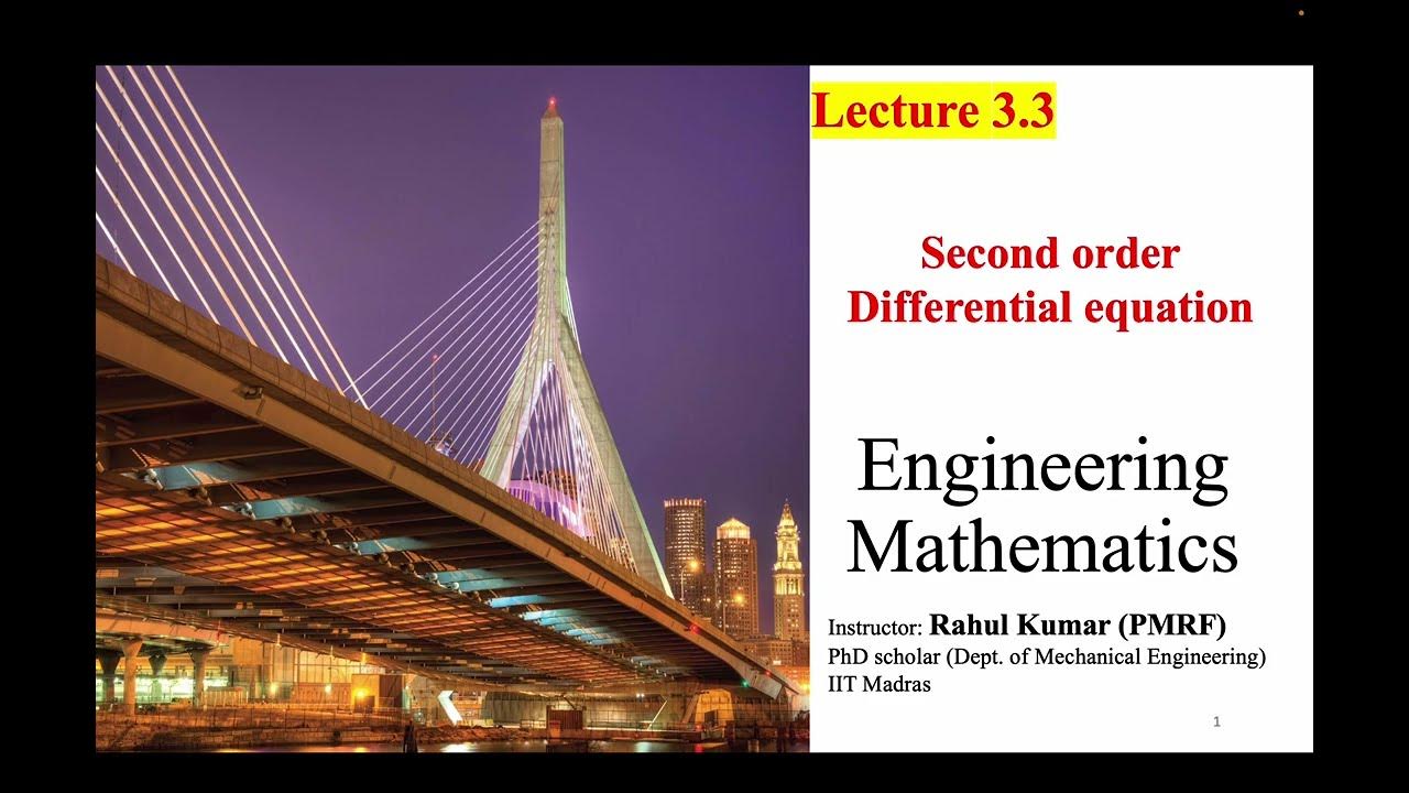 GATENPTEL Engineering Mathematics Calculus Seond order