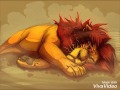 Sad lion king