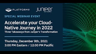 Accelerate your Cloud-Native Journey in 2022 with Platform9