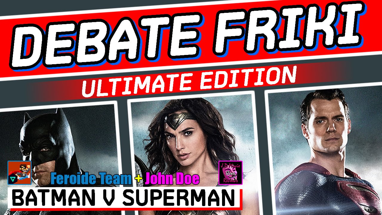 Batman v. Superman Ultimate Edition Blu-ray - REVIEW - CRÍTICA - HD -  Trailer - Debate - YouTube