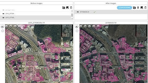Automated Change Detection of Seongnam City | No-code GEOAI | Remote Sensing | GIS | Deep Block