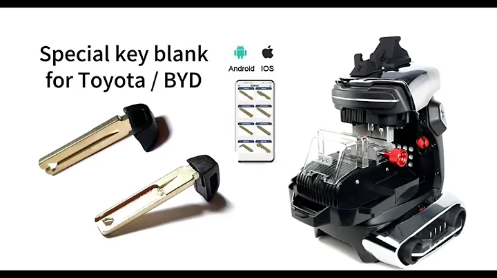 How to Use 2M2 Tank 2 Pro for Toyota/LEXUS/BYD Special Key Blanks