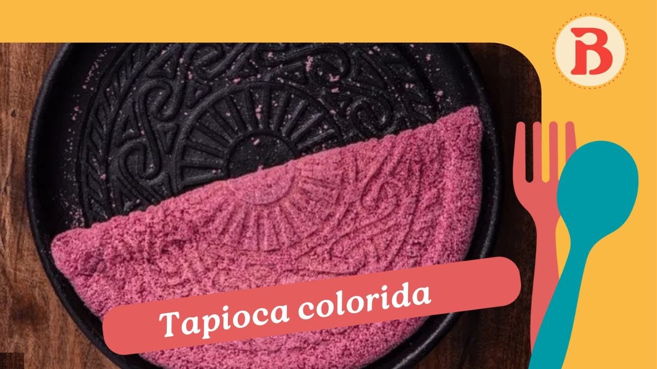 Tapioca colorida: aprenda receita do chef Rodrigo Oliveira | Band ...