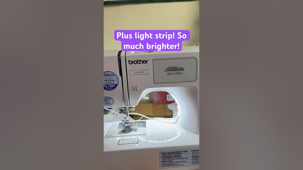 Sewing Machine Light Strip by Madam Sew