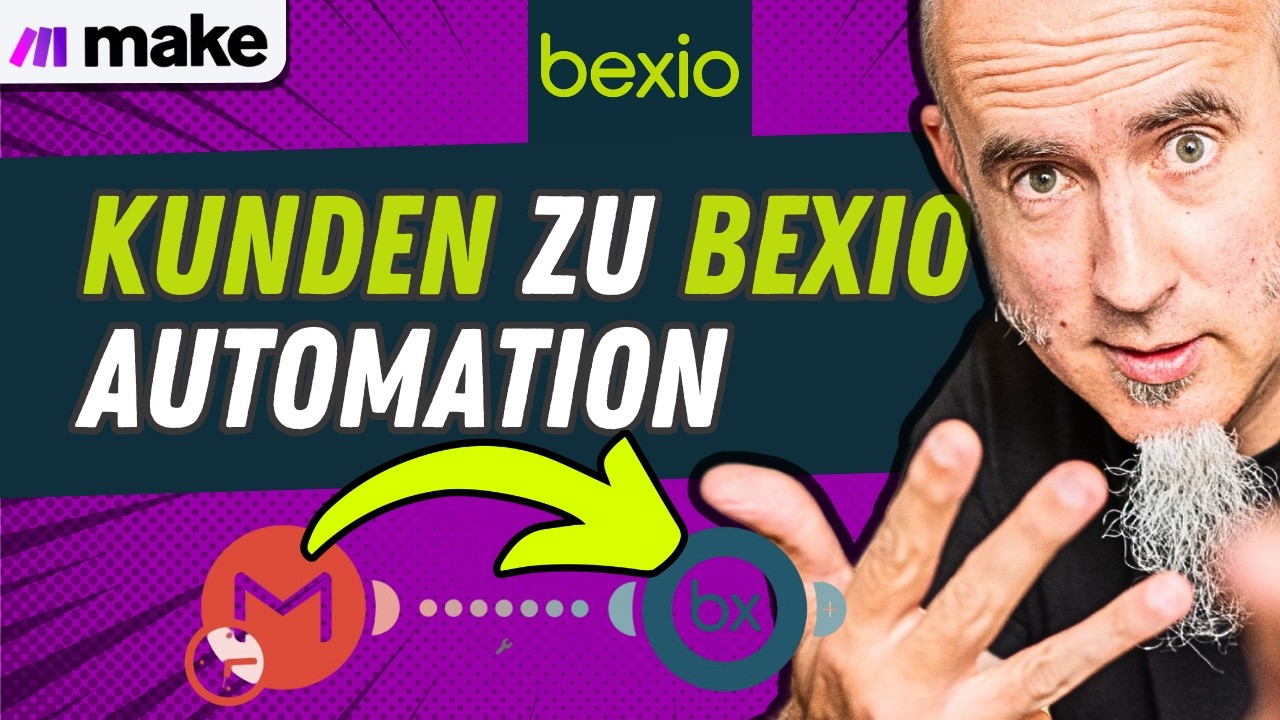 BEXIO und KI - Automatisch Kunden erfassen - Anleitung - YouTube