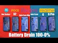 Motorola One Fusion Plus Battery Vs Poco X2 Vs Redmi Note 9 Pro Max Vs Note 9 Pro Vs Realme 6/6 Pro