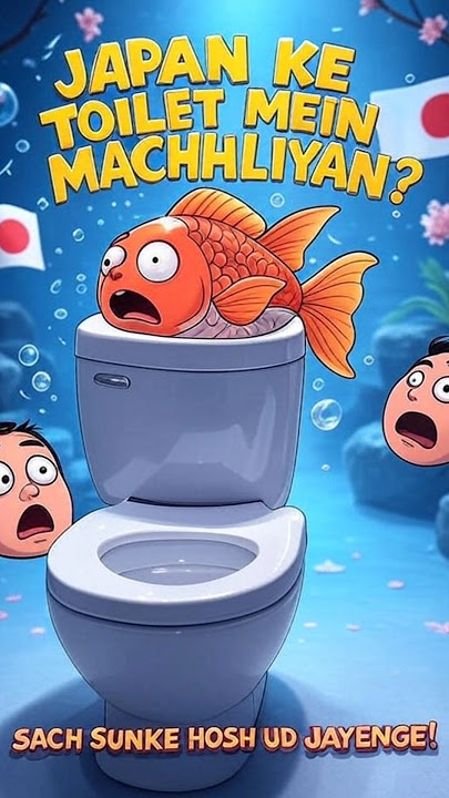Fish in Toilets? Japan Ka Crazy Toilet Secret!'
