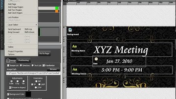 Noventri Suite™ Digital Signage Player Software - Project Creation