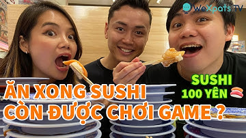 Khám phá Sushi băng truyền 100 yên cùng người Nhật | Cuộc sống du học Nhật Bản | WeXpats TV