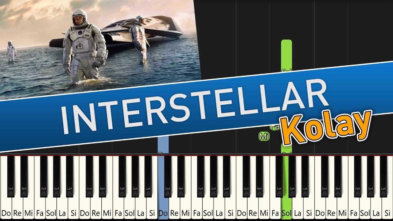 Interstellar - Film Müziği - Kolay Piyano - Nasıl Çalınır